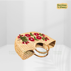 Kouna grass U Bag Floral Red