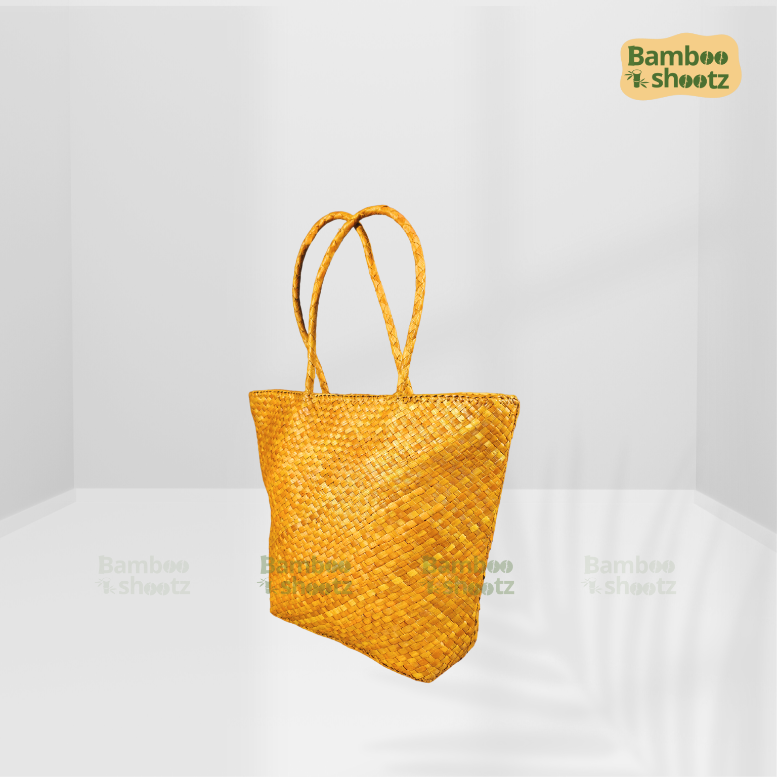 Screwpine Indoors Tote bag Checked Yellow x Red