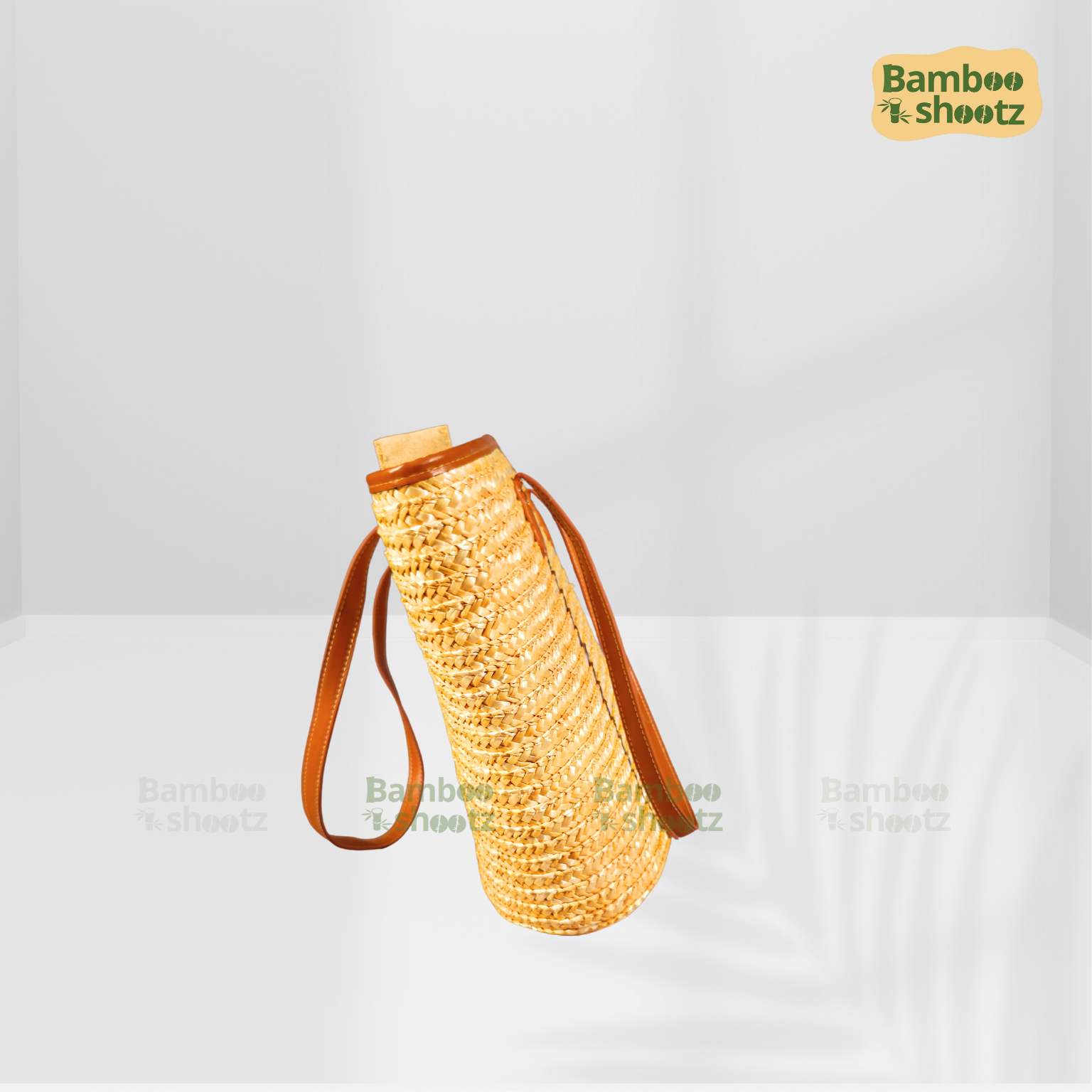 Kouna Grass Seagrass Beige  Beach Bag