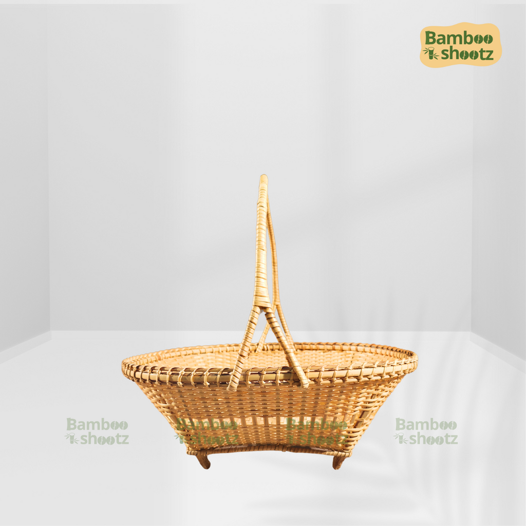 Bamboo Pooja Basket