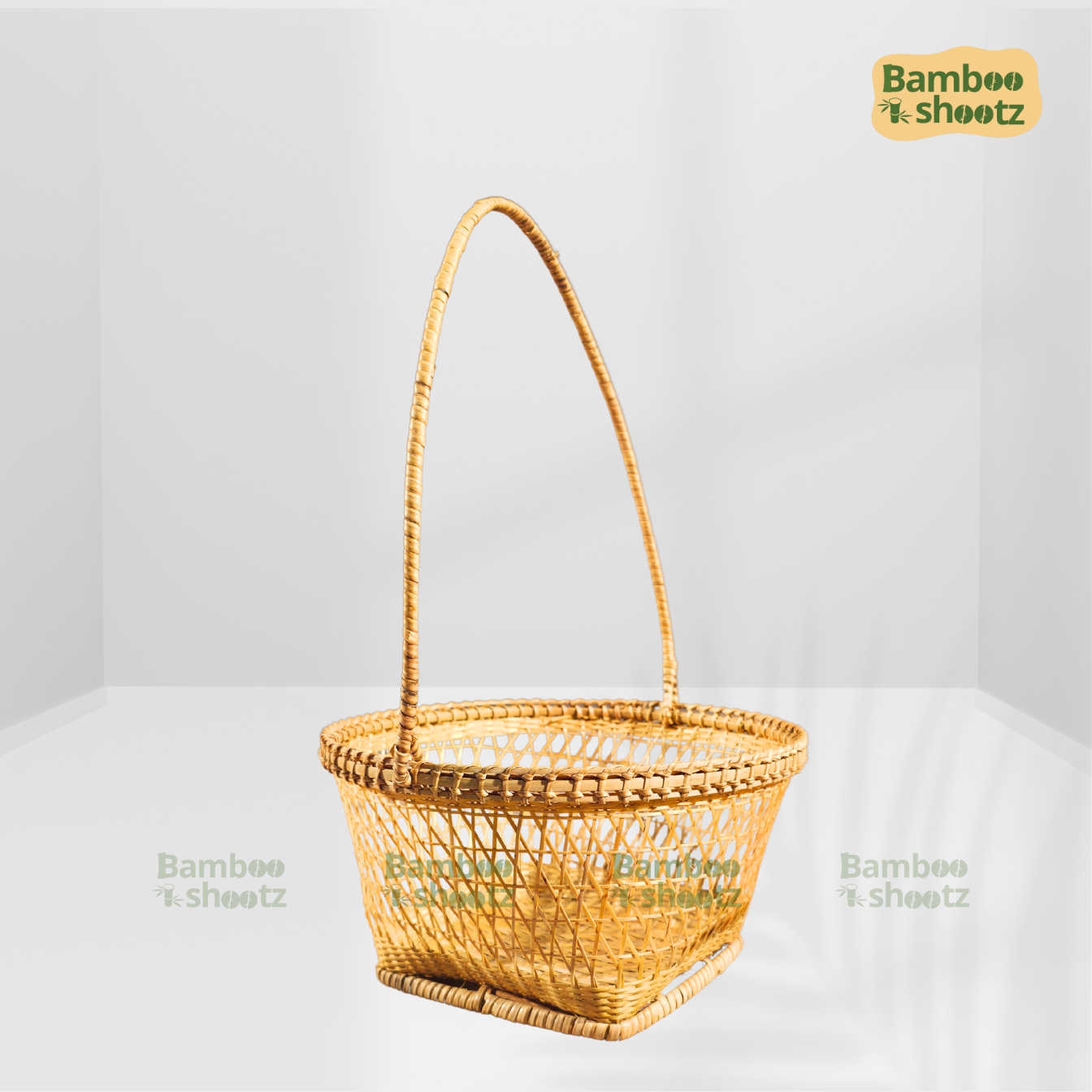 Bamboo Small Pooja Basket