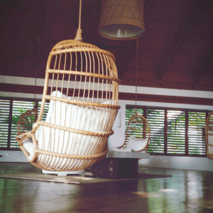 Indoor Bamboo Swing