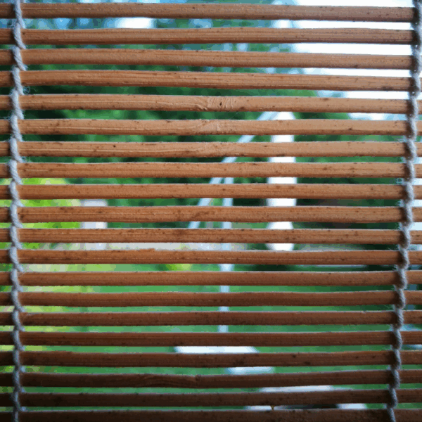Outdoor Cane Blinds
